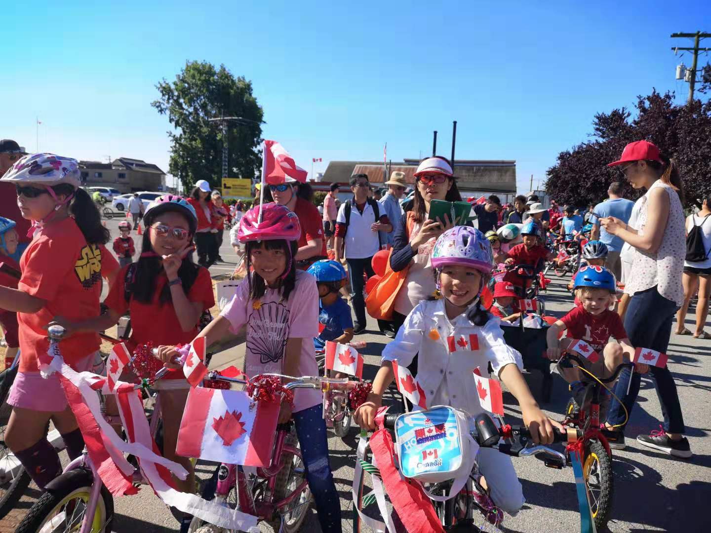 Canada Day bike parade